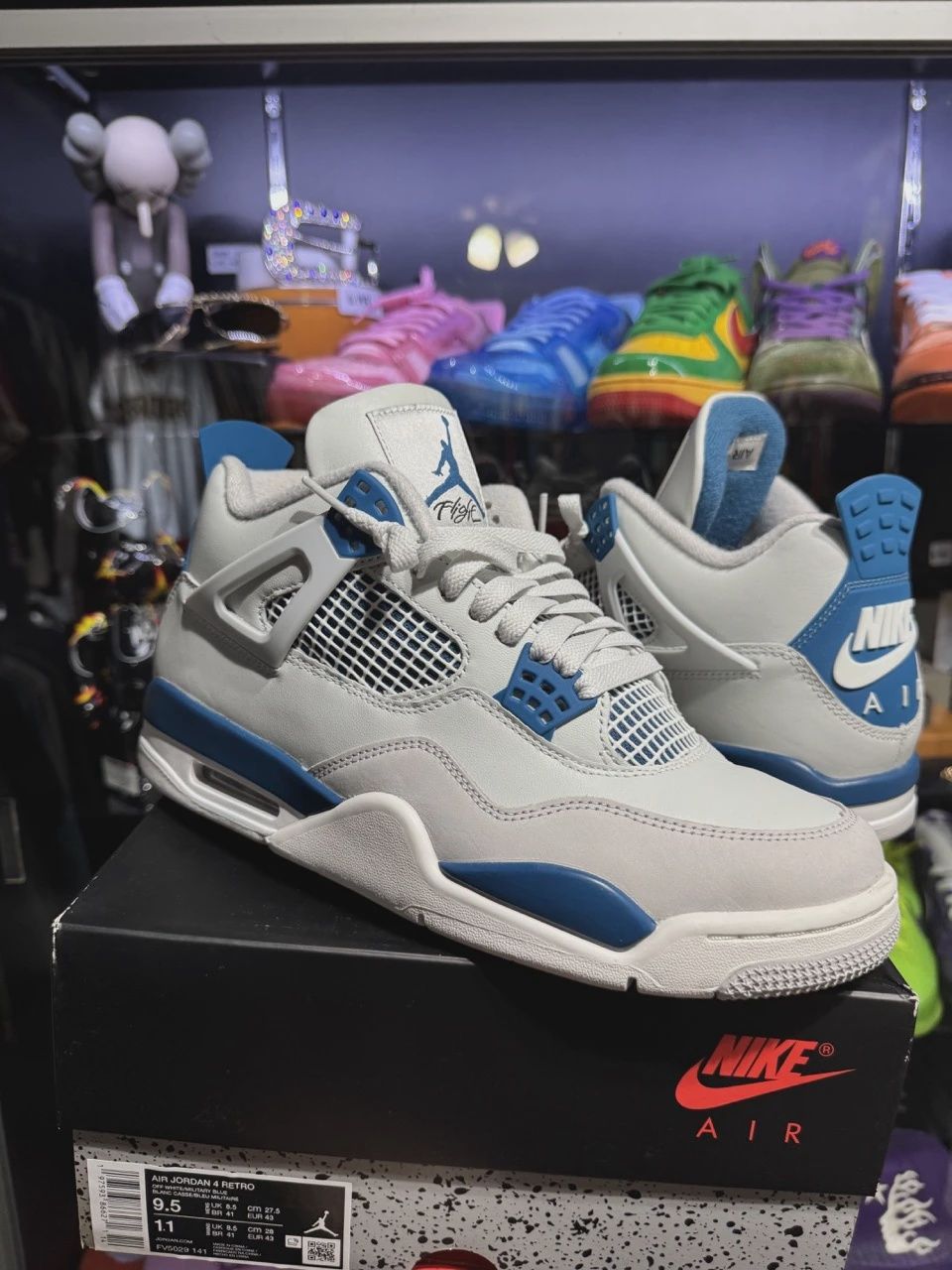 Air Jordan 4 Retro Military Blue (2024) • Pre-Owned [7257]