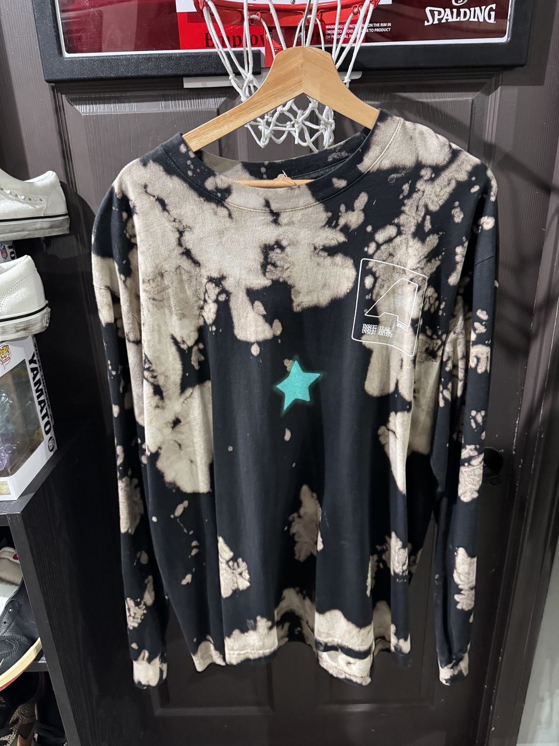 Travis Scott Astroworld Shattered Face L/S Tee / L - Pre Owned [2245], Clothing Size: L, Product Condition: Pre-Owned