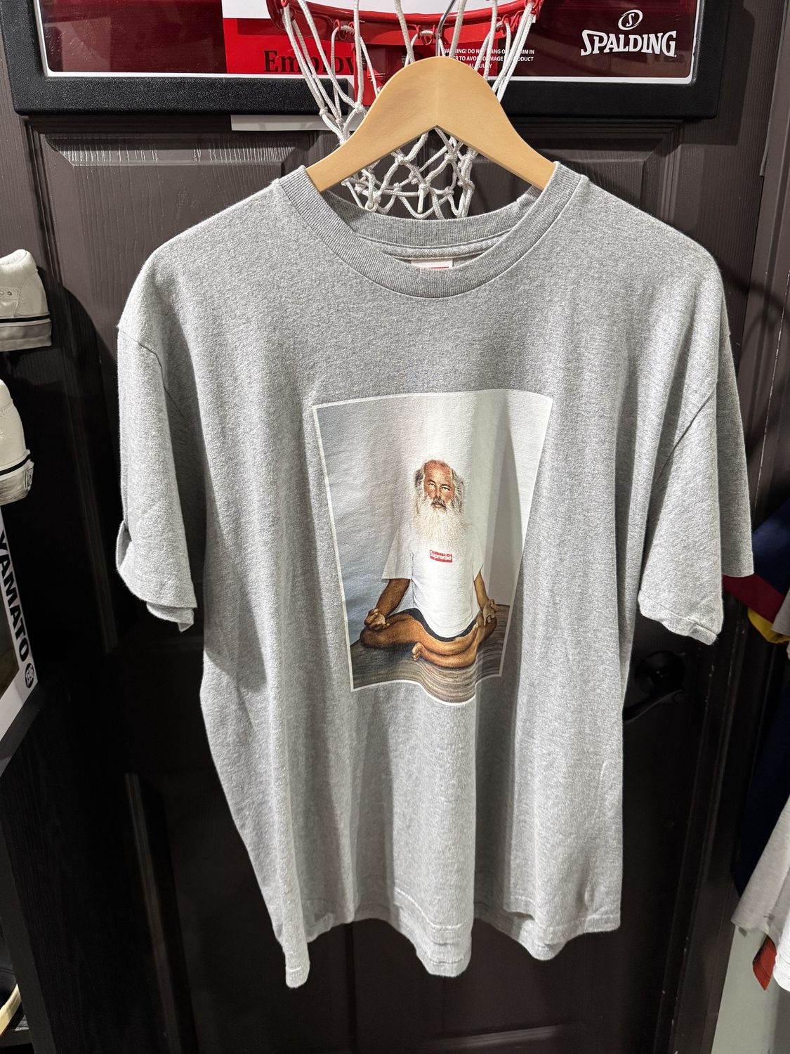 Supreme Rick Rubin Tee Heather Grey / L - Pre Owned [5593], Clothing Size: L, Product Condition: Pre-Owned