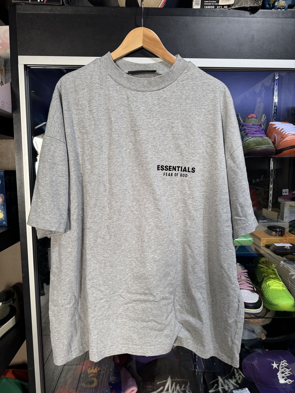 Essentials Grey Short Sleeve Tee / M - Brand New [4657], Clothing Size: M, Product Condition: Brand New