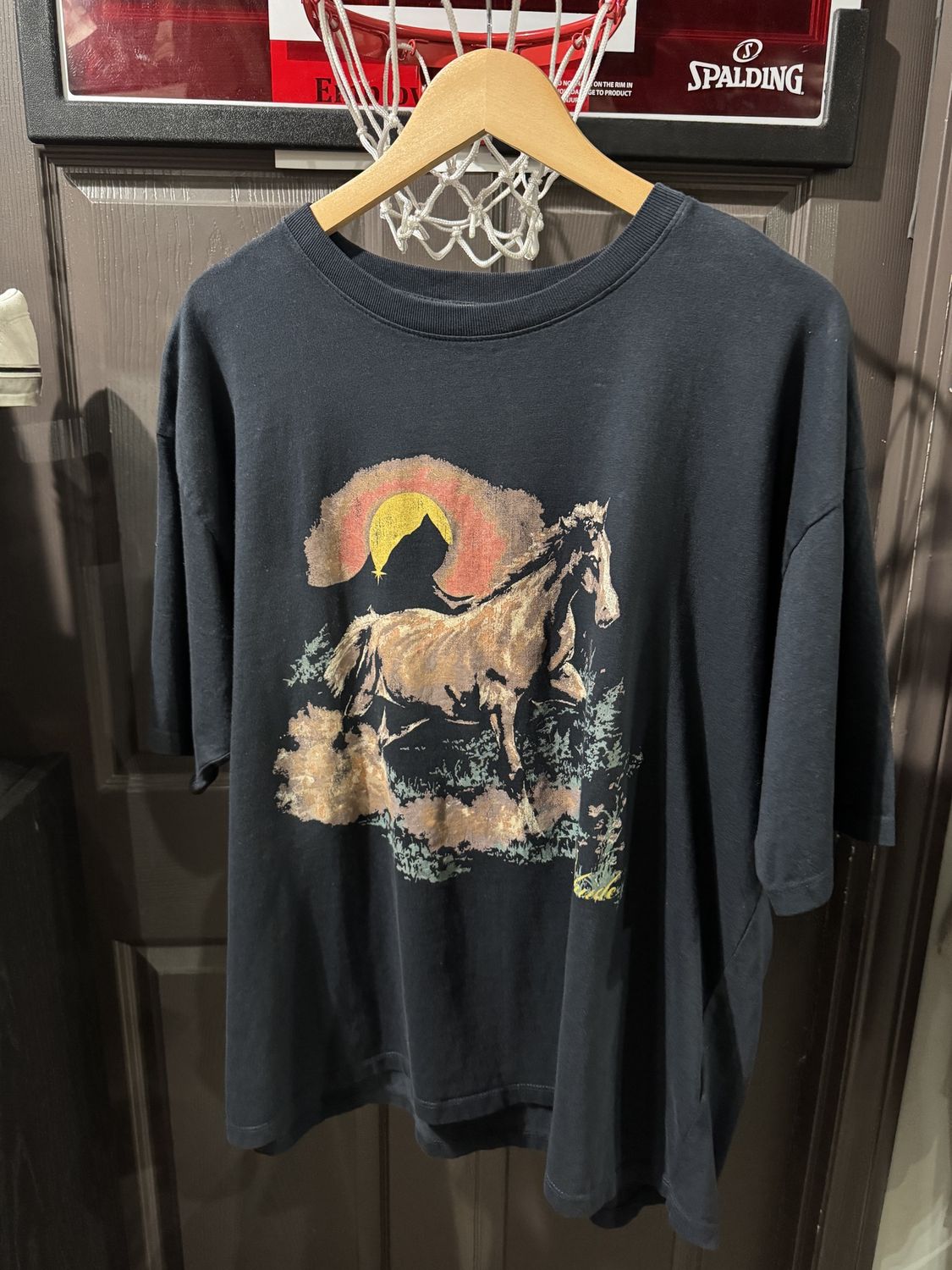 Rhude Horse Graph Tee Shirt / L - Brand New [3859], Clothing Size: L, Product Condition: Brand New