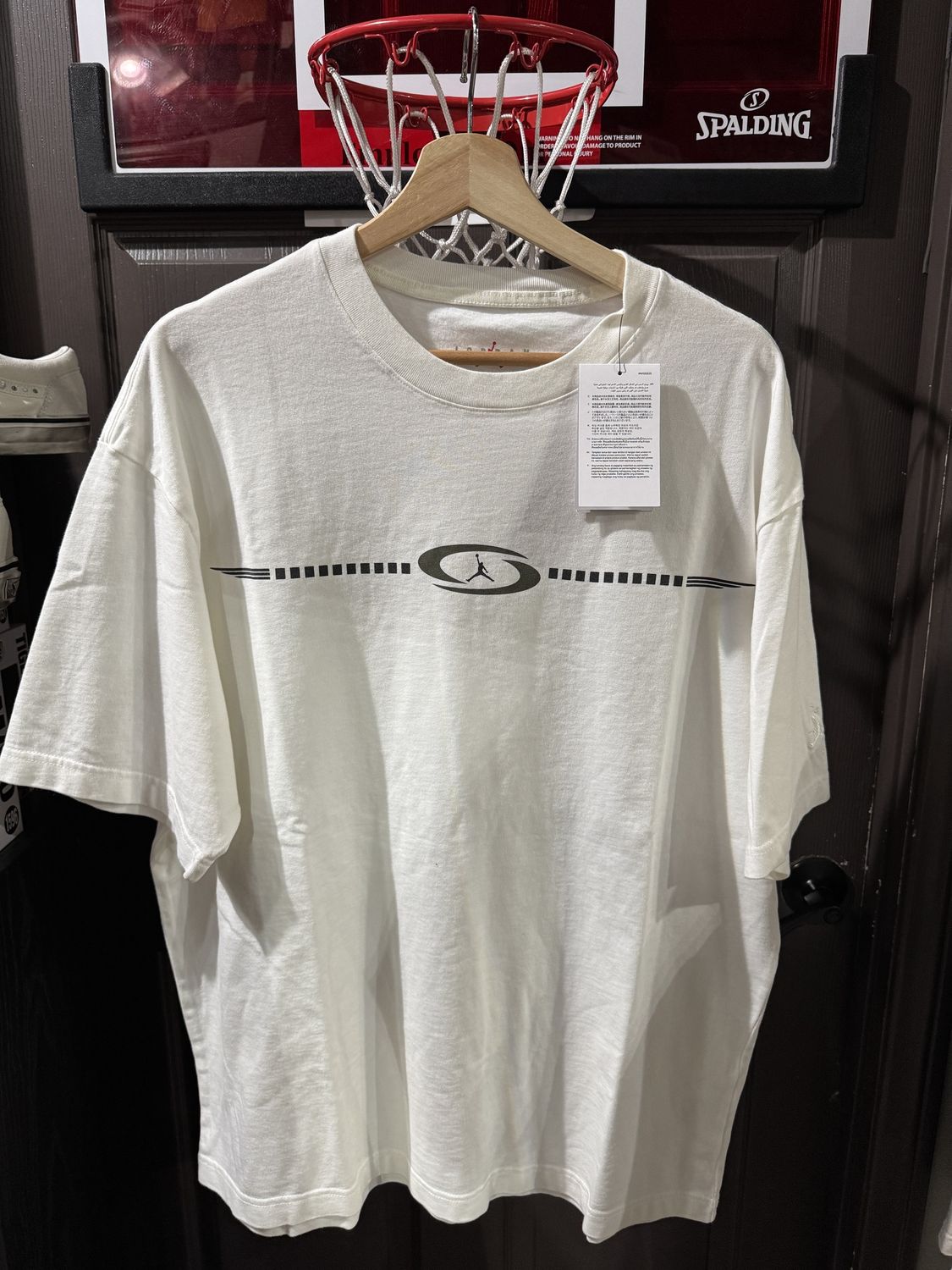 Air Jordan x Travis Scott T Shirt White / L - Brand New [9495], Clothing Size: L, Product Condition: Brand New