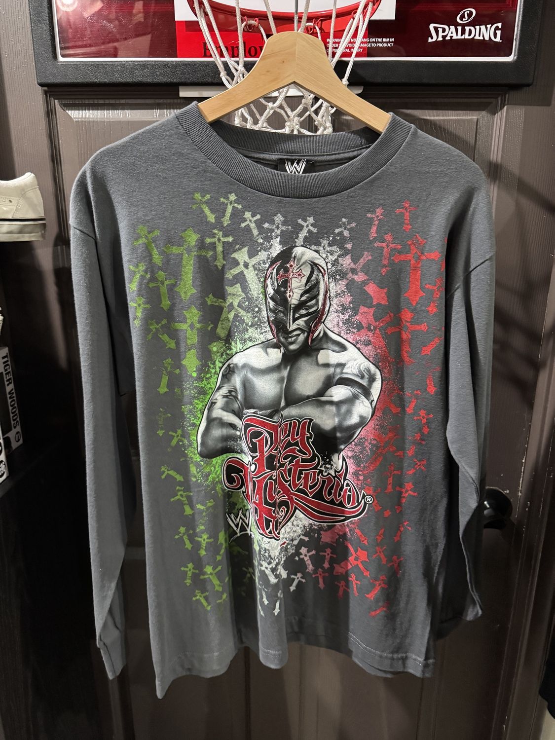 Vintage WWE Rey Mysterio Tee Shirt / XL - Pre Owned [3939], Clothing Size: XL, Product Condition: Pre-Owned