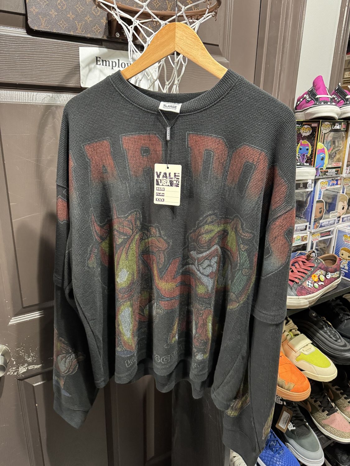 Vale Forever War Dog Thermal Crewneck / XL - Brand New [7786], Clothing Size: XL, Product Condition: Brand New