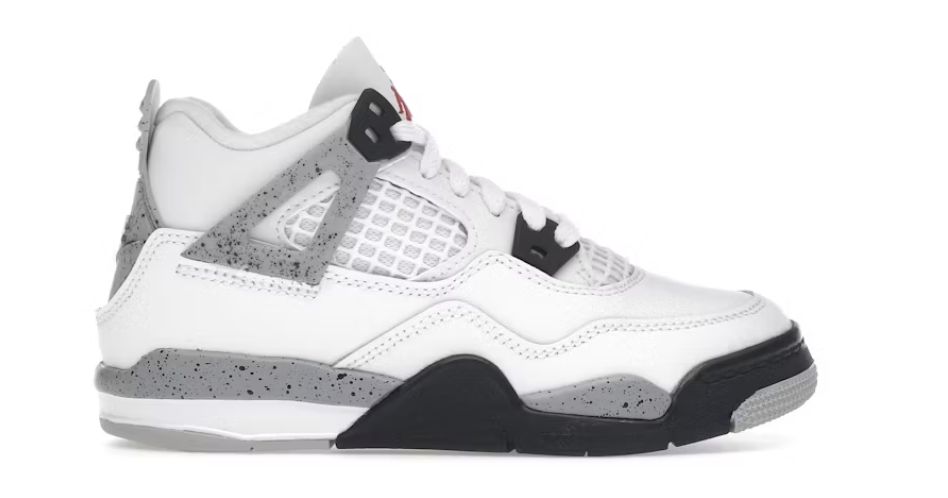 Jordan 4 Retro White Cement (2025) (PS) - Brand New