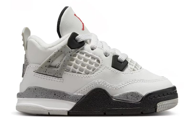 Jordan 4 Retro White Cement (2025) (TD) - Brand New