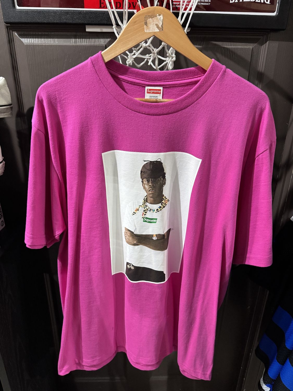 Supreme Tyler The Creator Tee Magenta / XL - Brand New [8854], Clothing Size: XL, Product Condition: Brand New