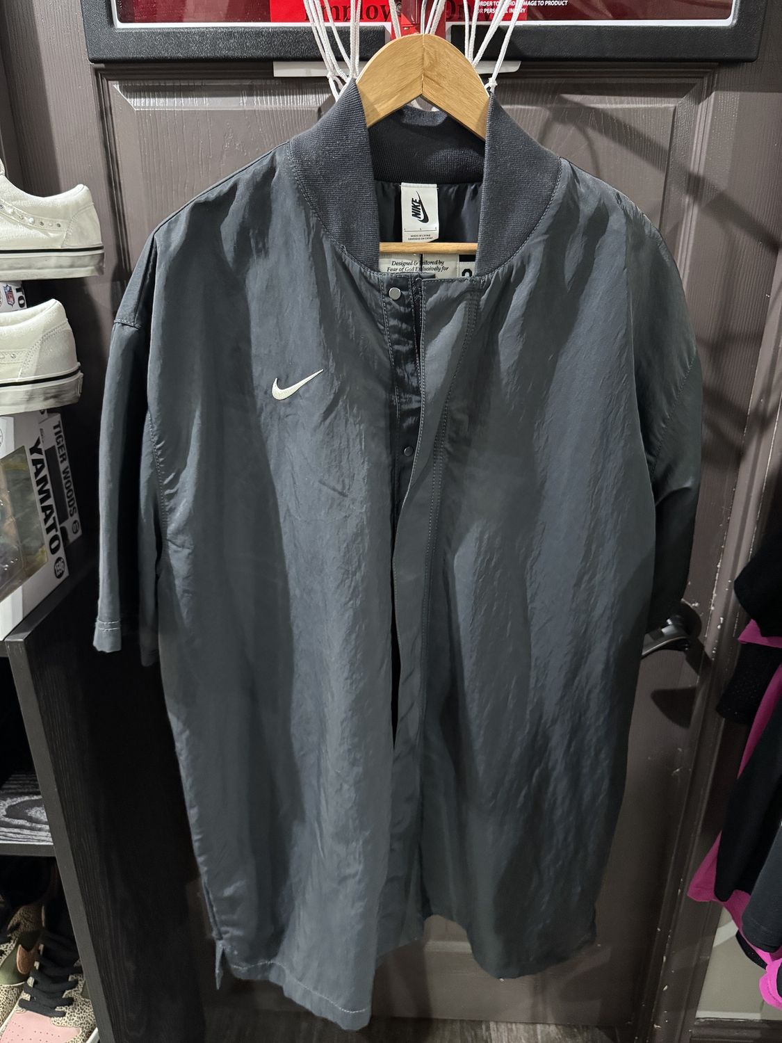 Nike x Fear Of God NBA Warm Up Top Jacket Off Noir / L - Brand New [0069], Clothing Size: L, Product Condition: Brand New