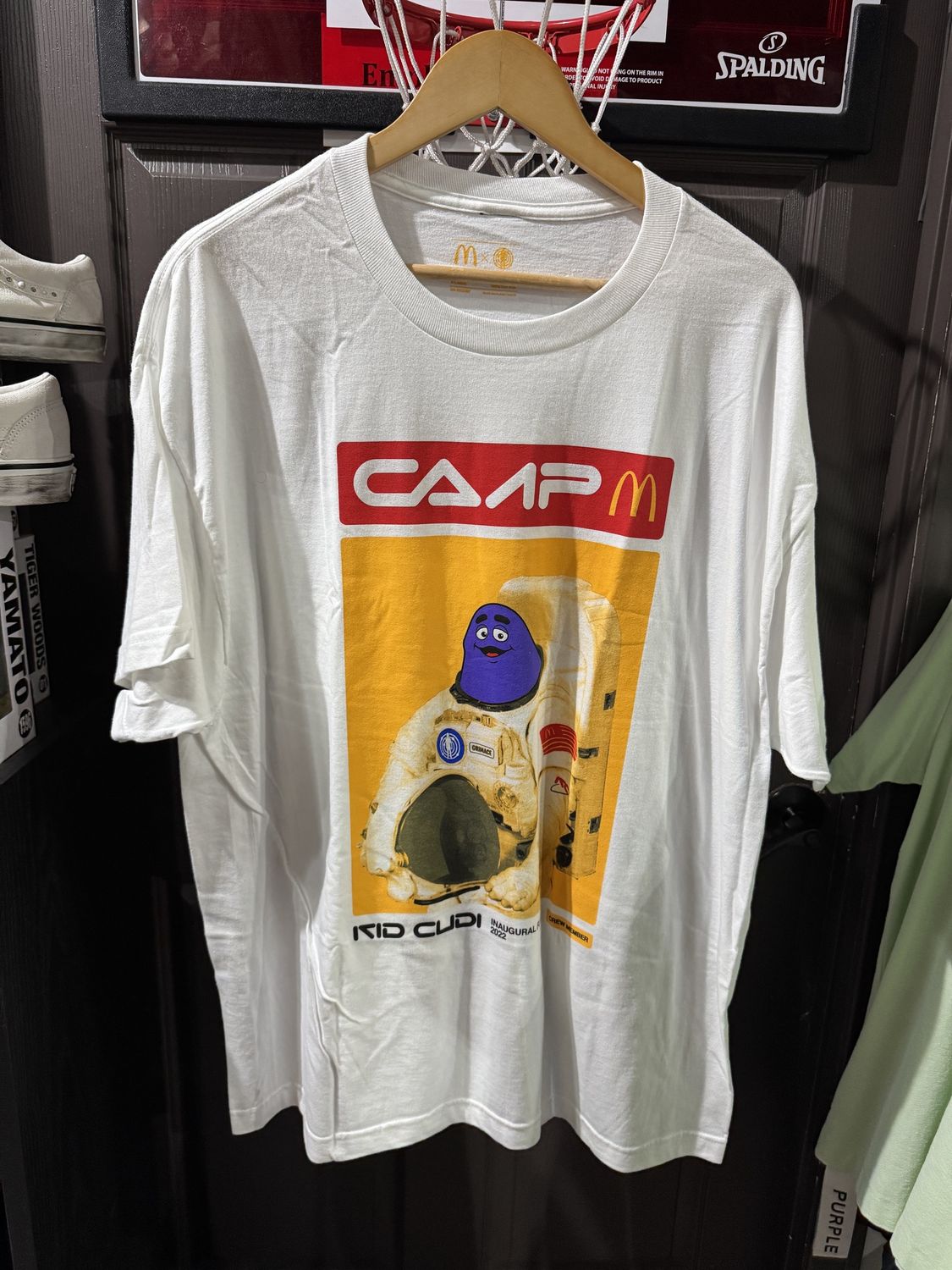 Kid Cudi McDonalds x Camp Space Grimace T-Shirt / XL - Brand New [0059], Clothing Size: XL, Product Condition: Brand New