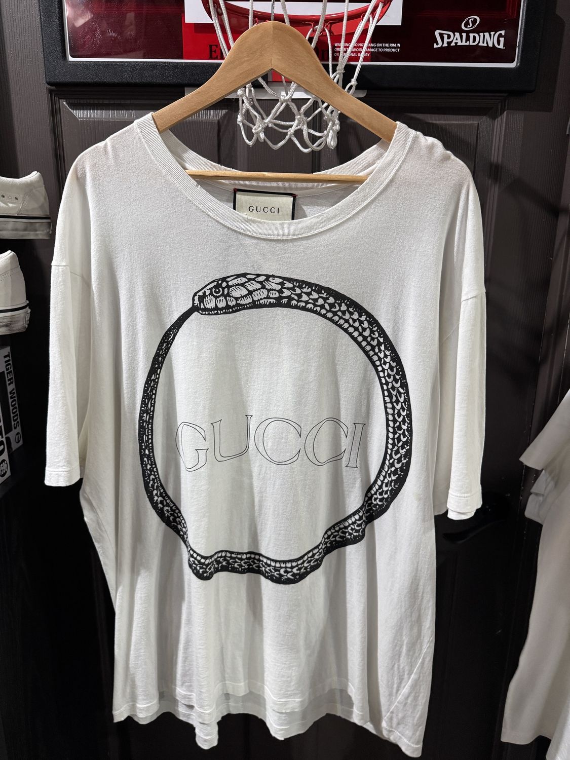 Gucci 2018 Ourboros T-Shirt / XXXL - Pre Owned [0059], Clothing Size: XXXL, Product Condition: Pre-Owned