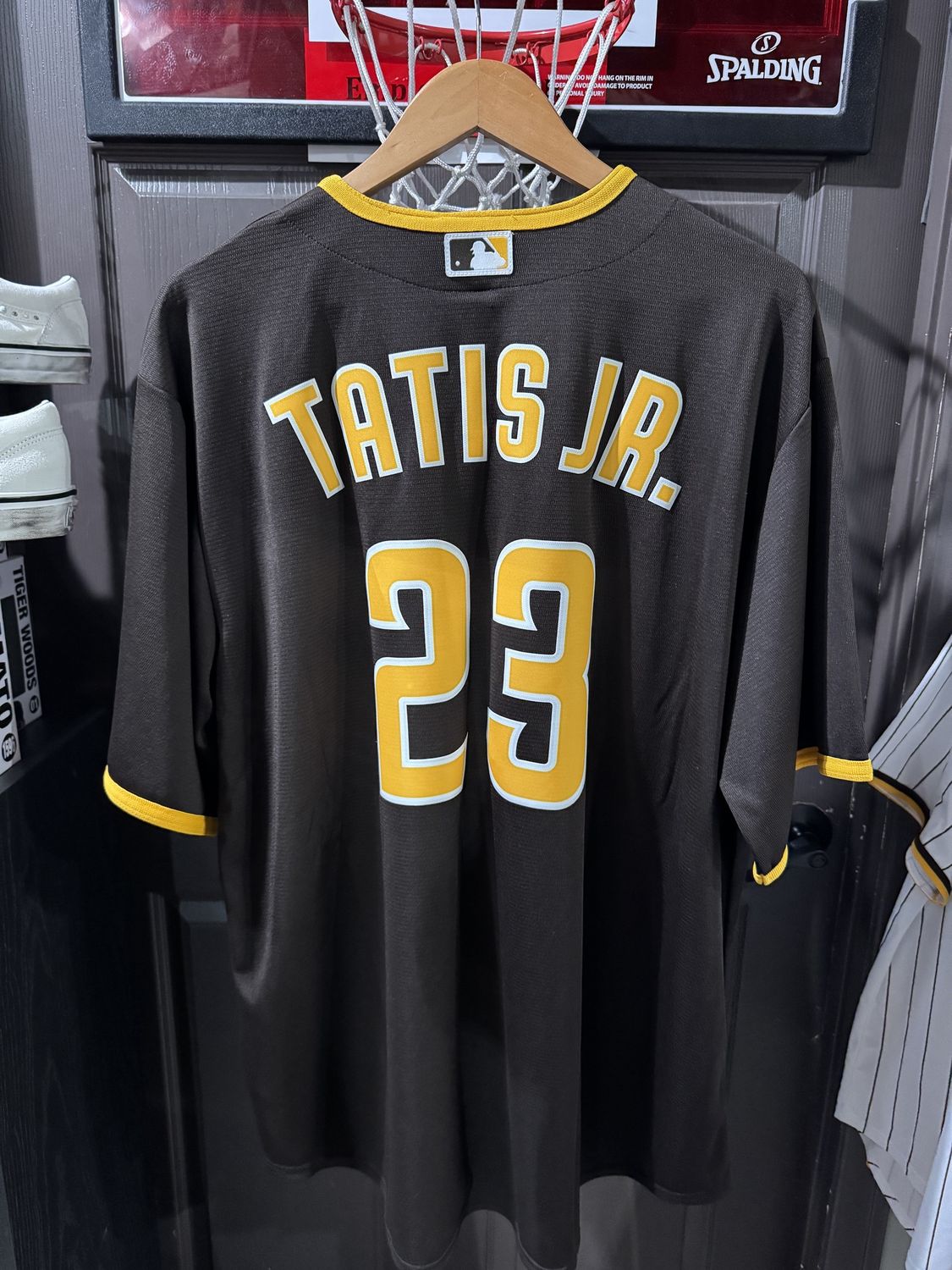 Nike San Diego Padres &#39;Tatis Jr&quot; Brown Jersey / XL - Brand New [5886], Clothing Size: XL, Product Condition: Brand New