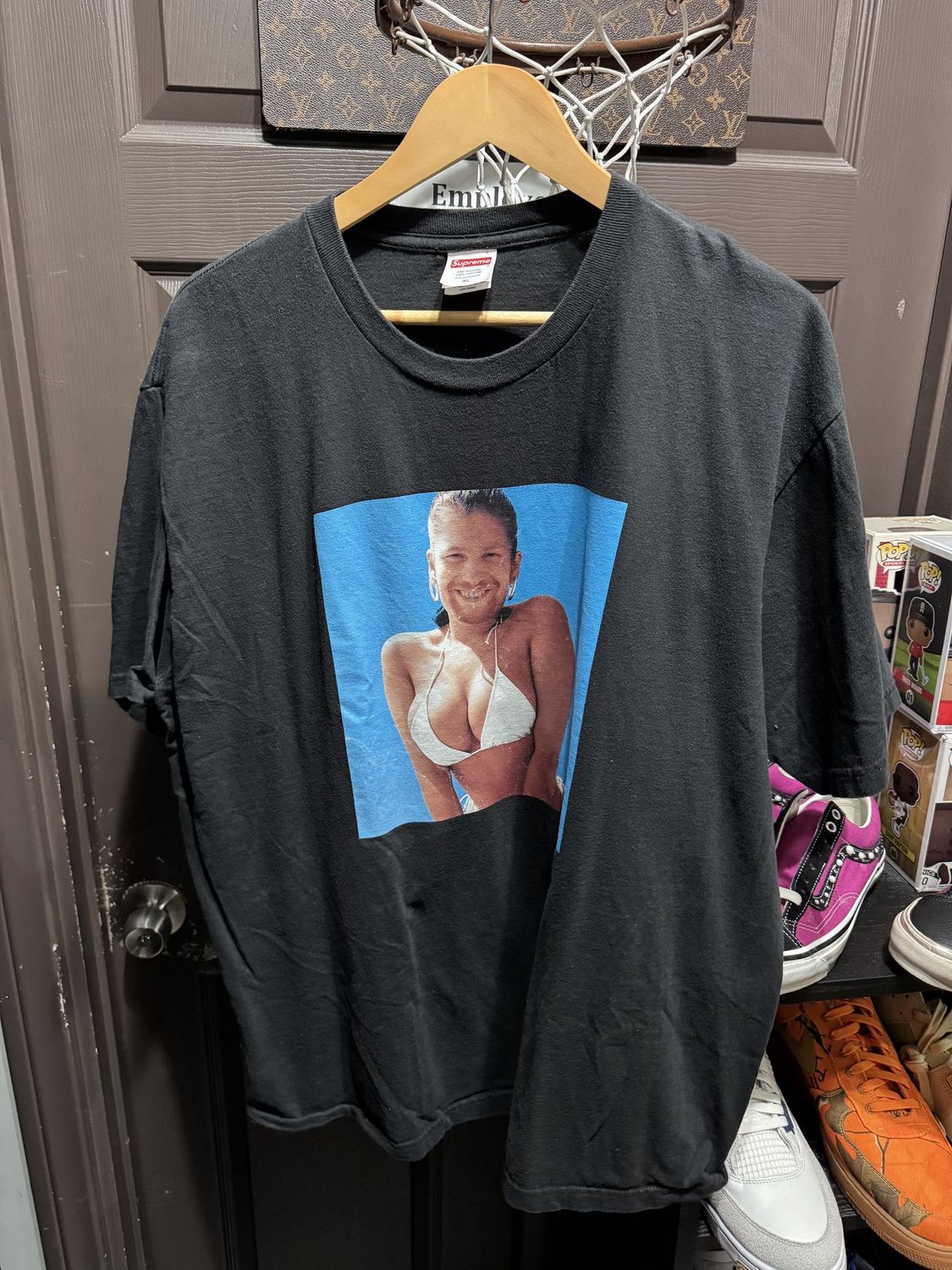 Supreme Aphex Twin Windowlicker Tee Black / XL - Pre Owned [6416], Clothing Size: XL, Product Condition: Pre-Owned