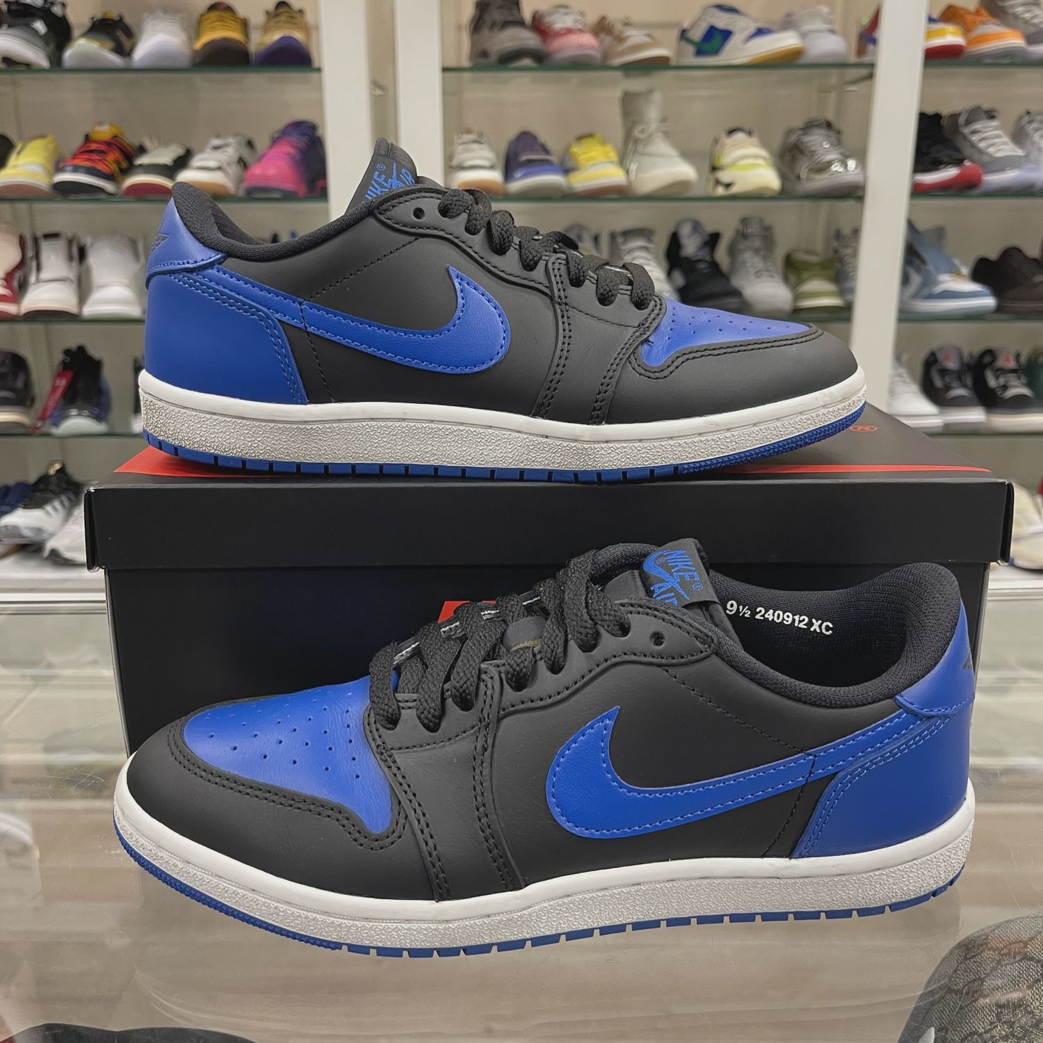 Air Jordan 1 Retro Low &#39;85 Royal Blue • Pre-Owned [0662]