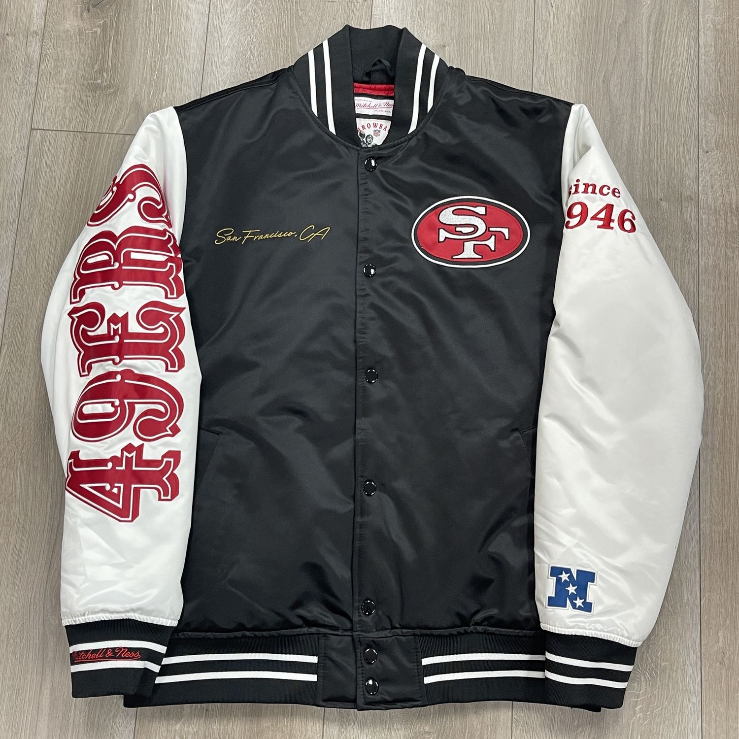 SF 49ers Faithful Jacket - Pre-Owned, Clothing Size: L, Product Condition: Pre-Owned