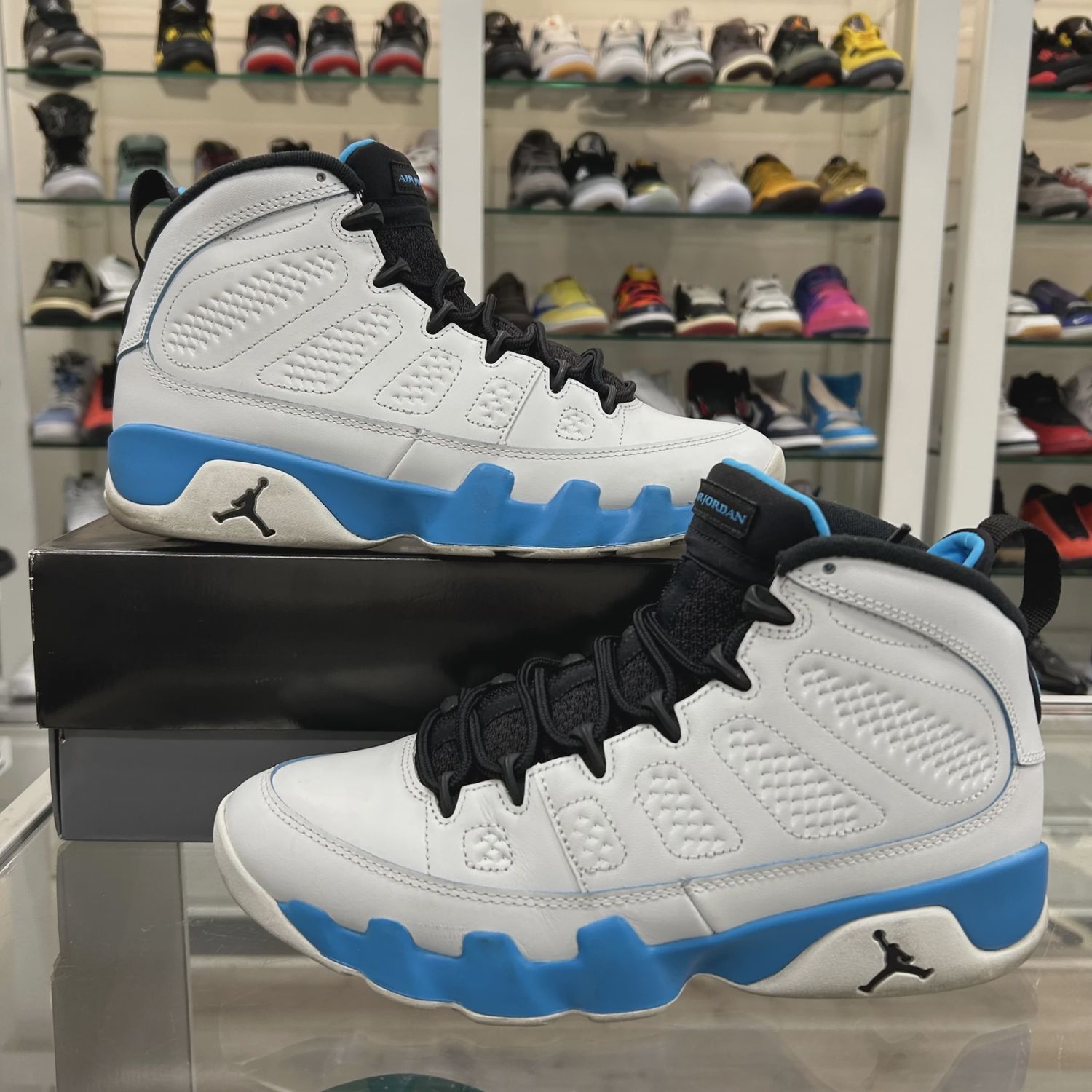 Air Jordan 9 Retro Powder Blue (2024) • Pre-Owned [0738]