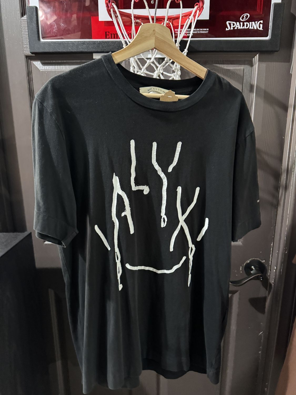 ALYX Black Short Sleeve Logo Tee / XL - Pre Owned [4662], Clothing Size: XL, Product Condition: Pre-Owned