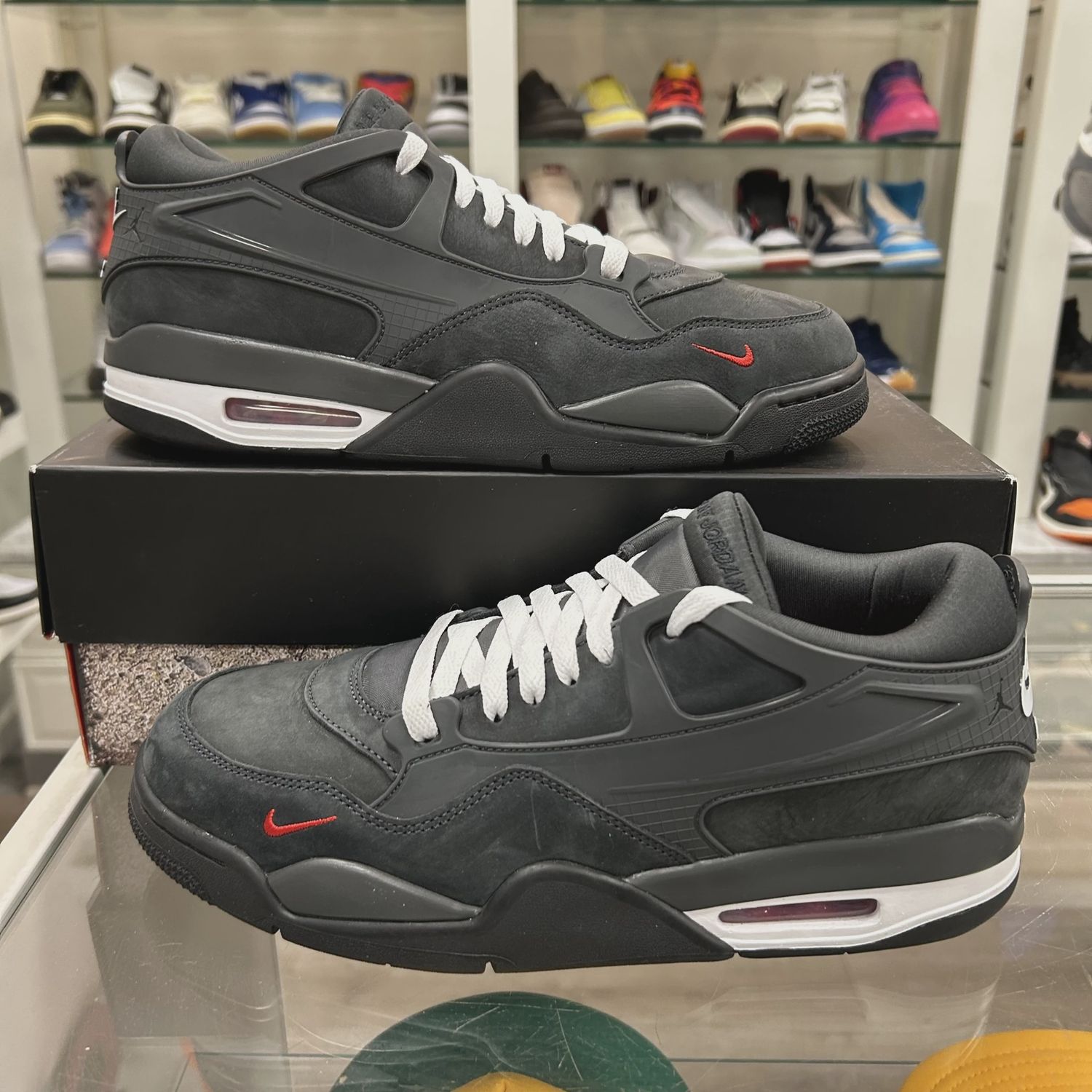Jordan 4 RM SP Nigel Sylvester Driveway Grey • Pre-Owned [6695]