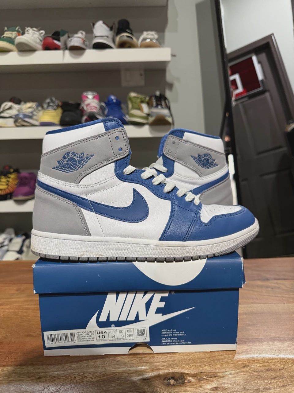Air Jordan 1 Retro High Original True Blue • Pre-Owned [4904]