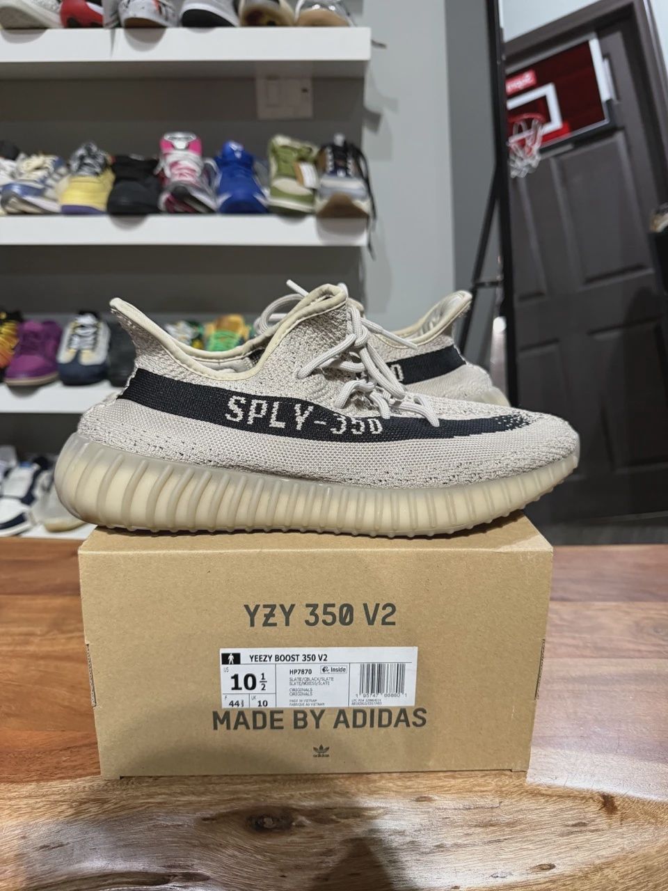 adidas Yeezy Boost 350 V2 Slate • Pre-Owned [5123]