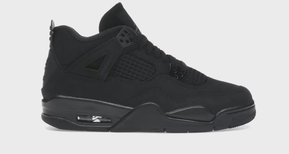 Air Jordan 4 Retro Black Cat (2025) (Grade School) • Brand New [9549]