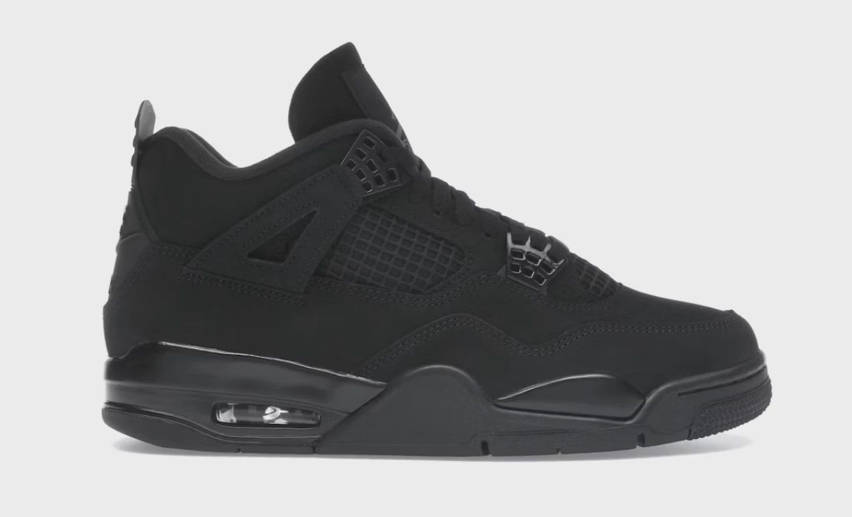 Air Jordan 4 Retro Black Cat (2025) • Brand New [4504]