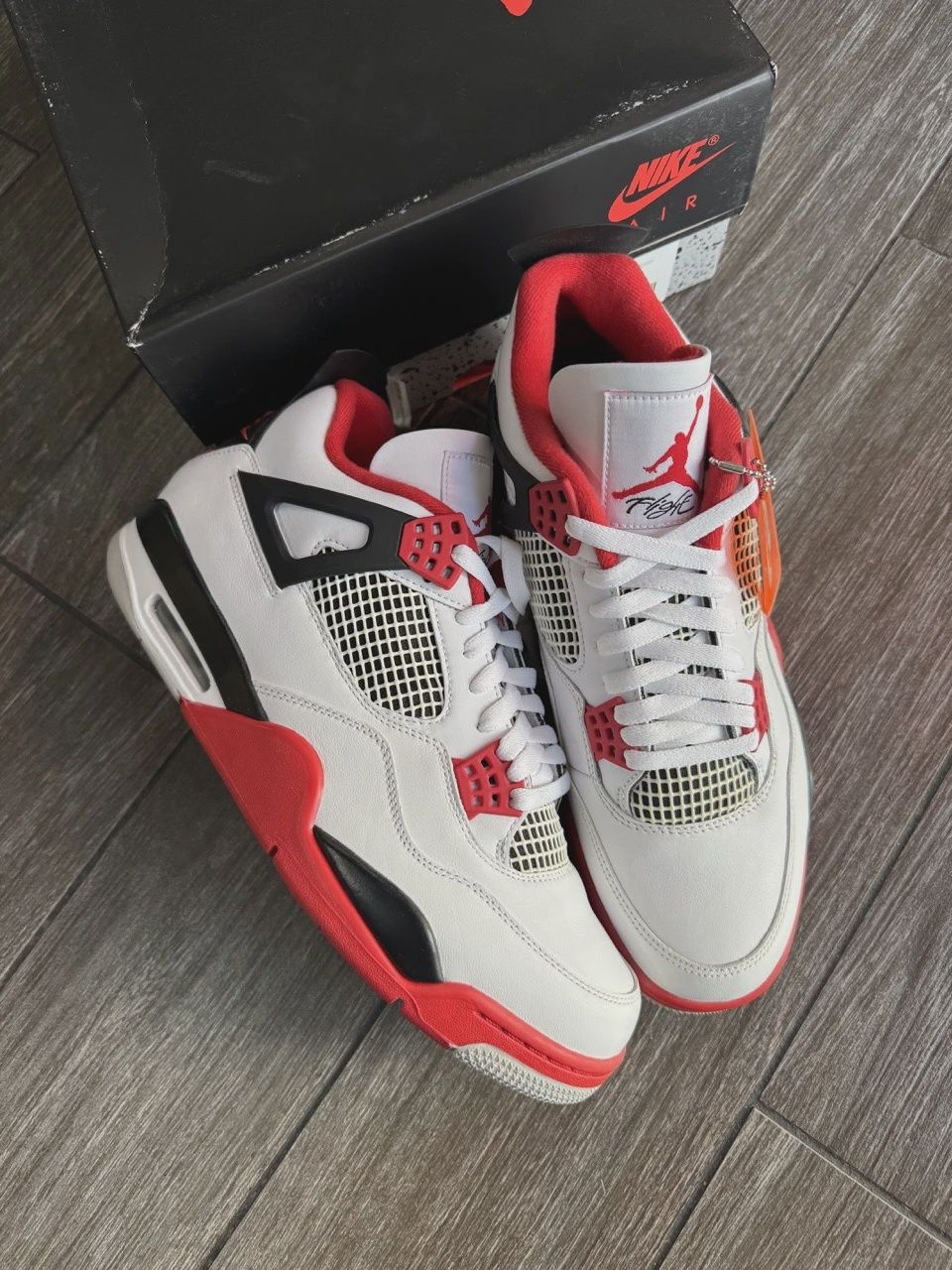Air Jordan 4 Retro Fire Red (2020) • Brand New [0098]