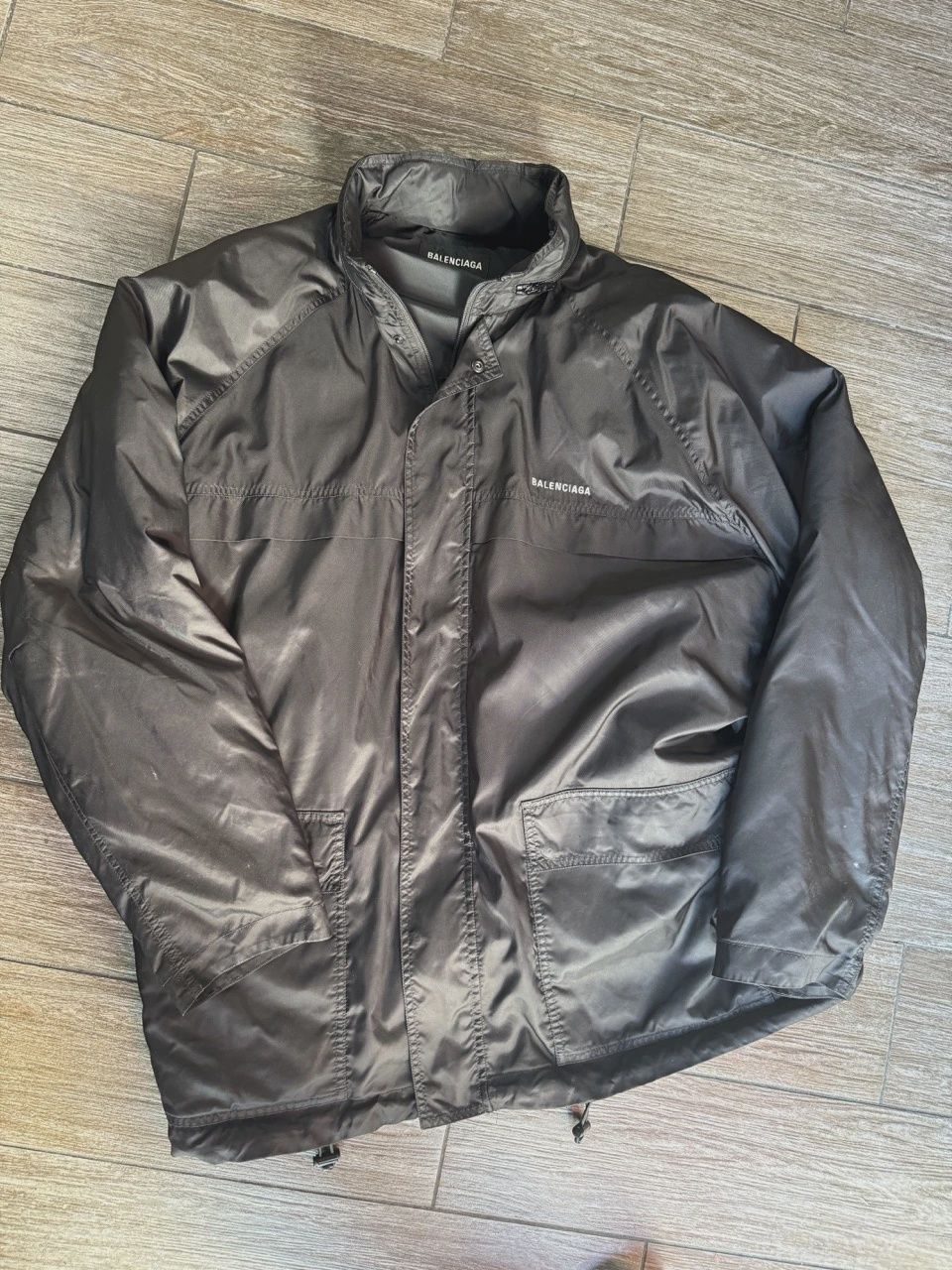Balenciaga Black Down Jacket XL • Pre-Owned [2069]