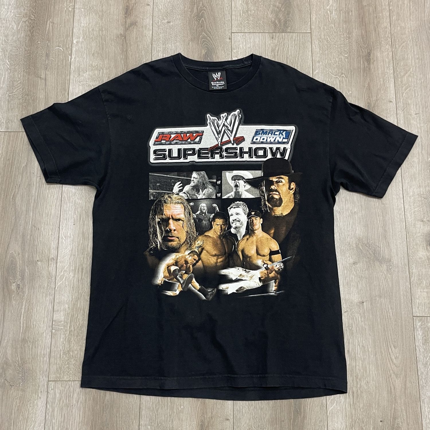 Vintage WWE 2005 Live Event Shirt - Pre-Owned, Clothing Size: XL, Product Condition: Pre-Owned