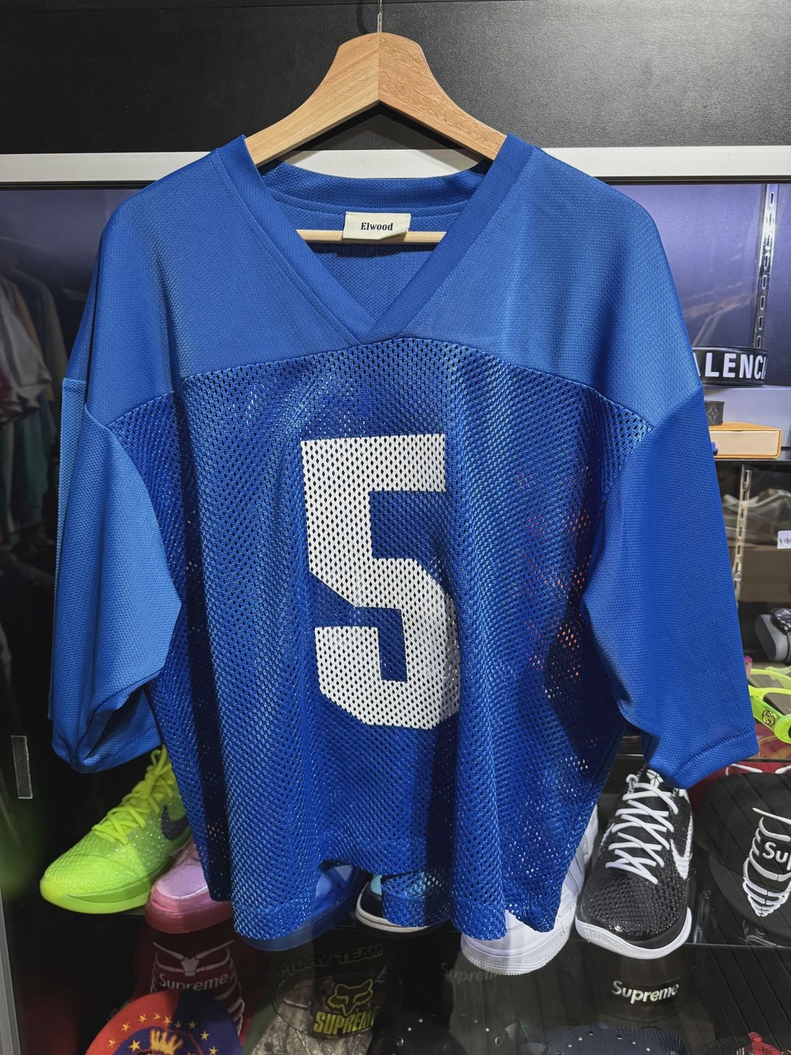 Elwood 5 Blue Jersey M • Pre-Owned [6851]