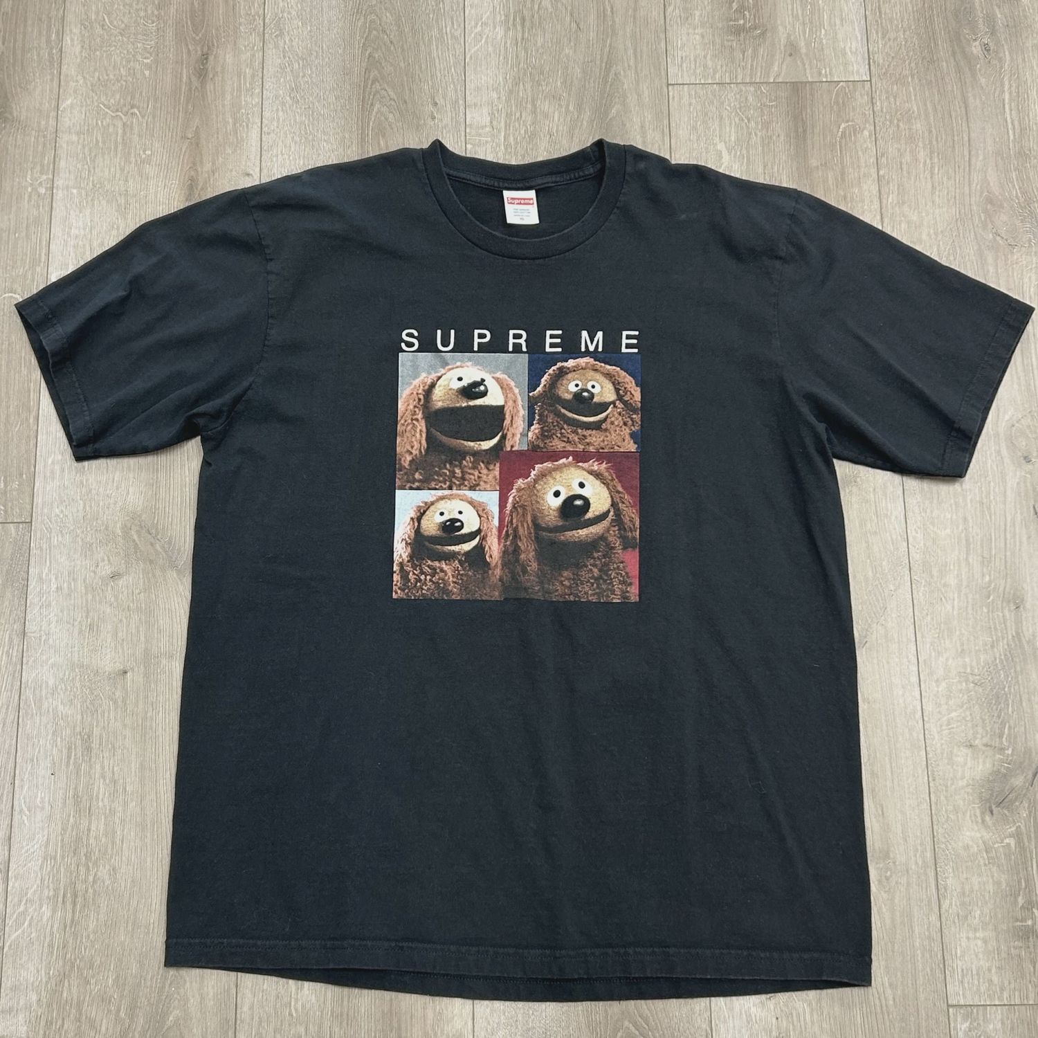 SS24 Supreme Rowlf Tee Black • Pre-Owned [2629]