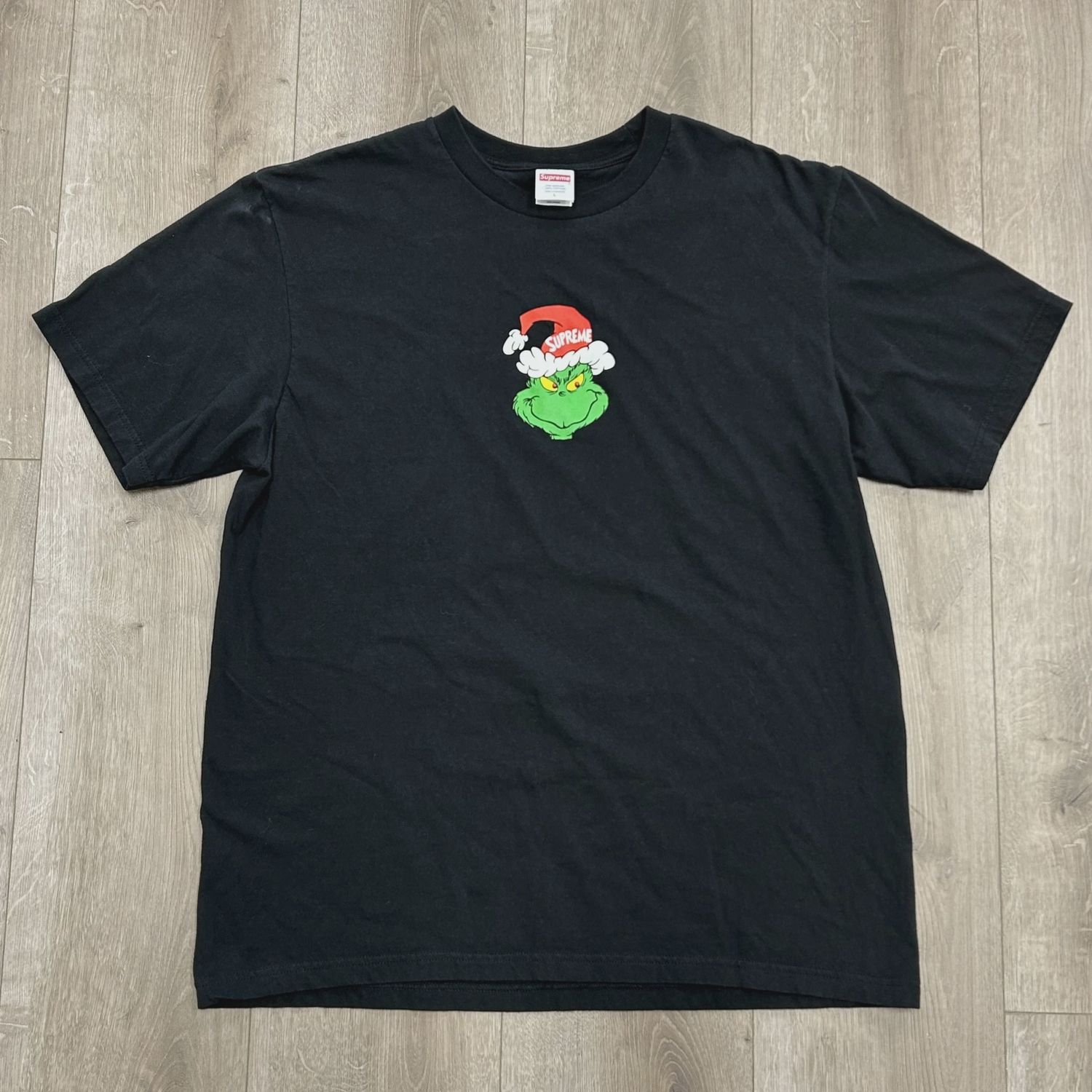 Supreme Grinch Tee Black • Pre-Owned [8217]