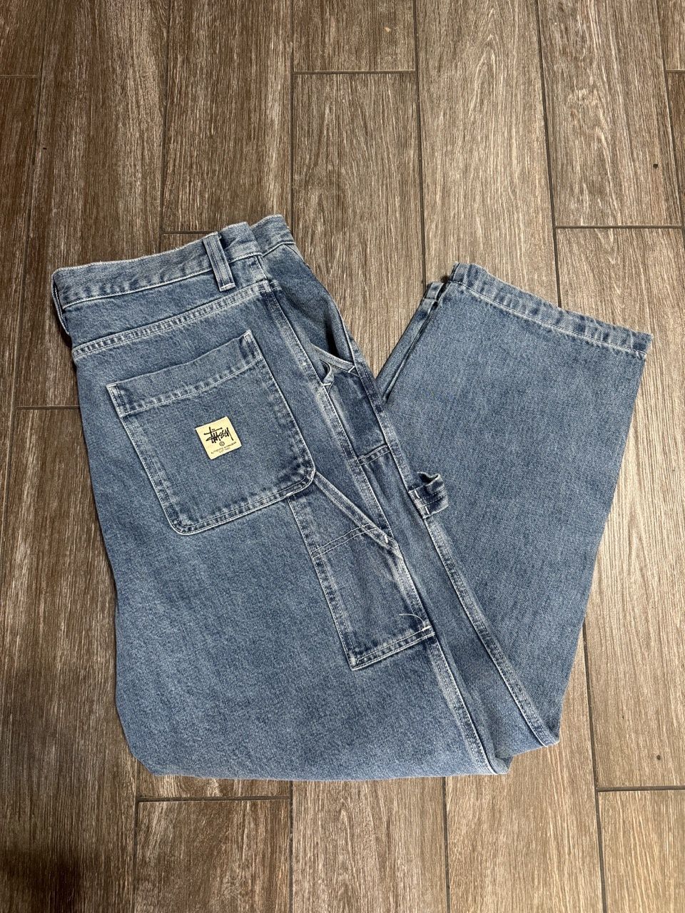 stussy carpenter jeans Pre-Owned