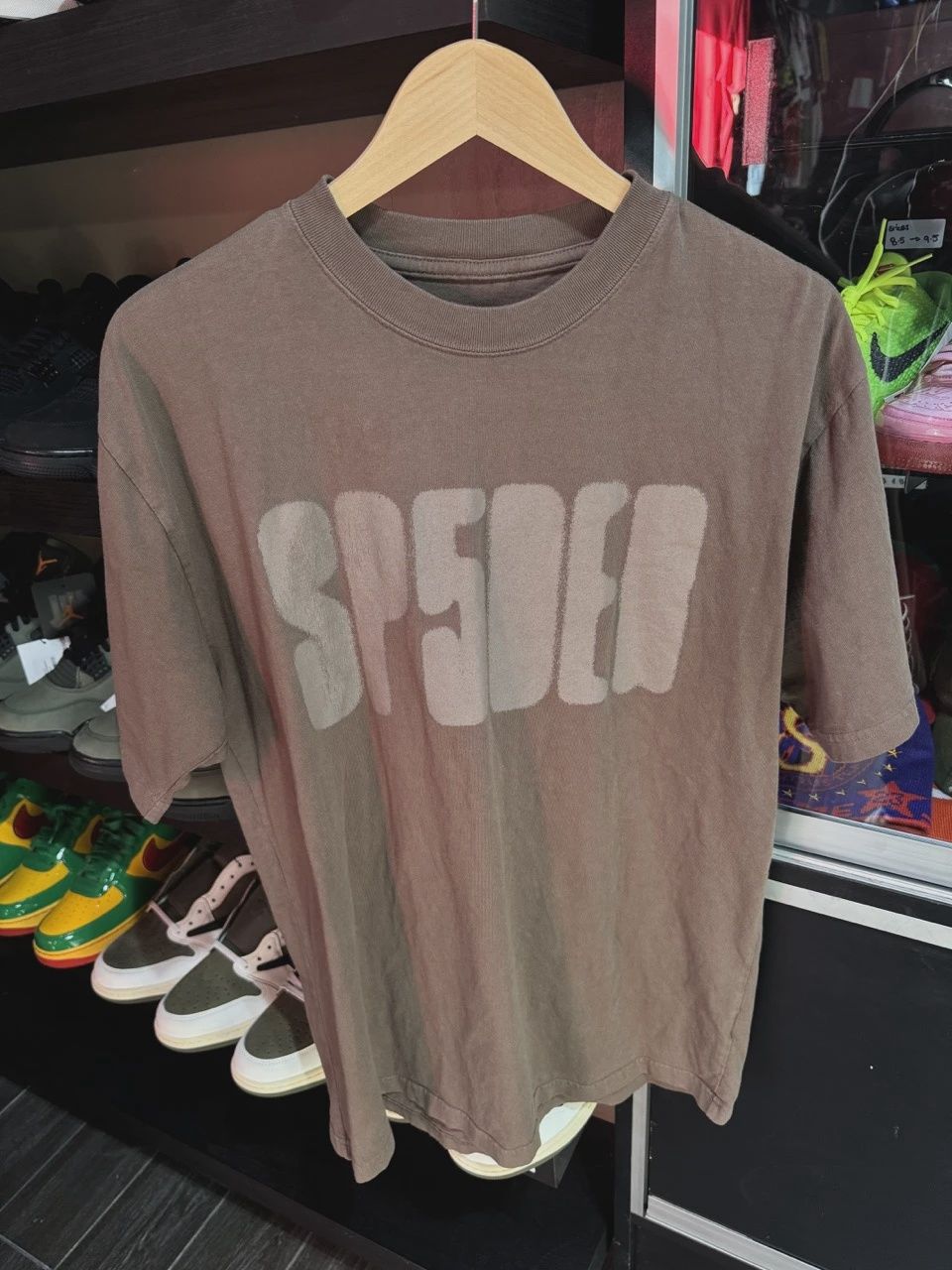 Sp5der Brown T Shirt M • Pre-Owned [2321]