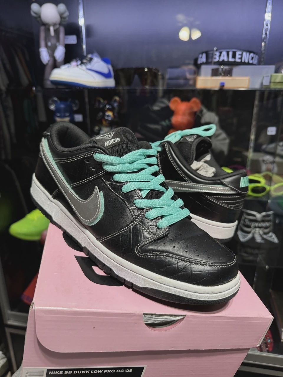 Nike SB Dunk Low Diamond Supply Co. Black Diamond • Pre-Owned [4748]
