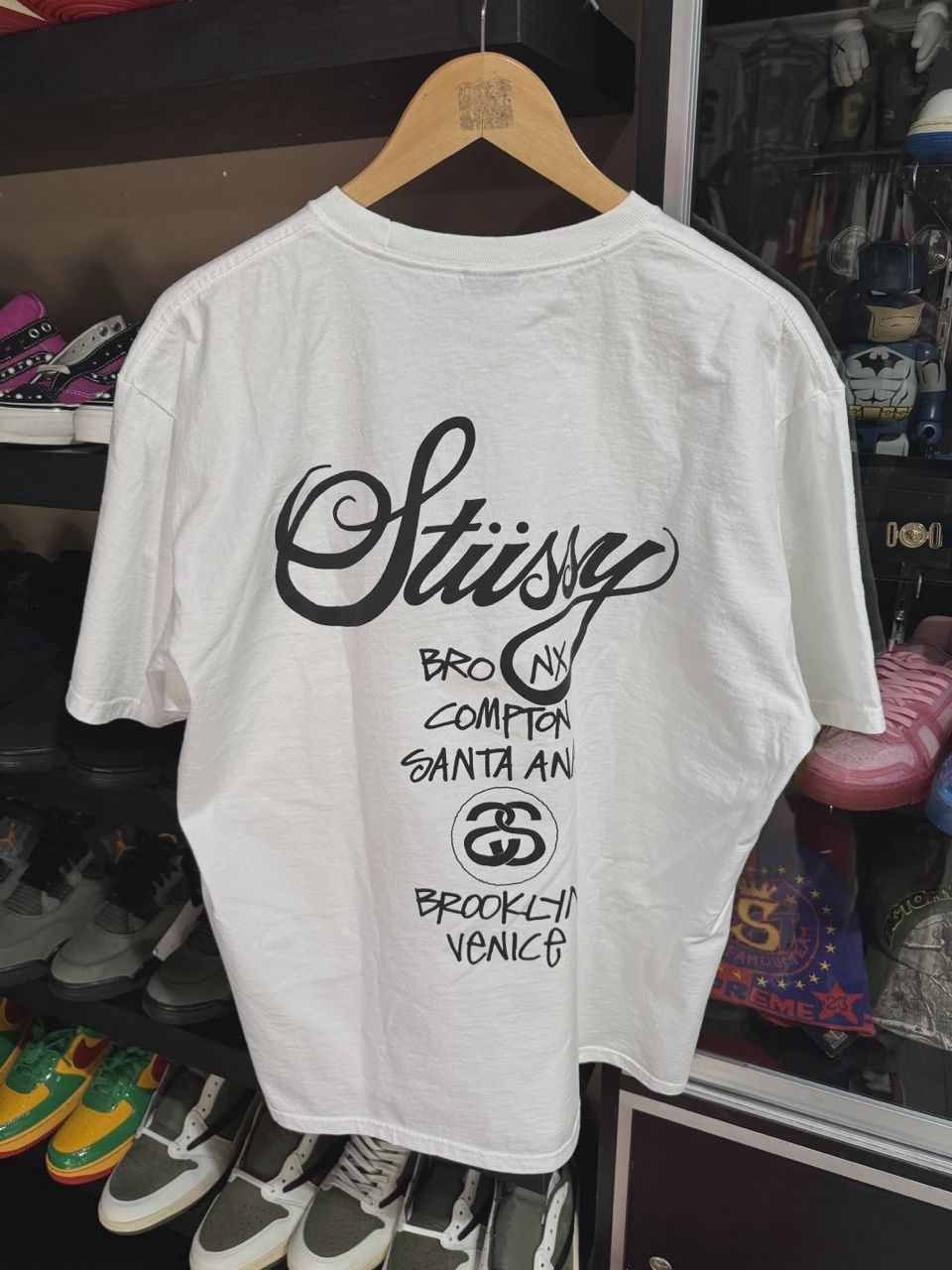 Stussy Tee White XL • Brand New [2041]