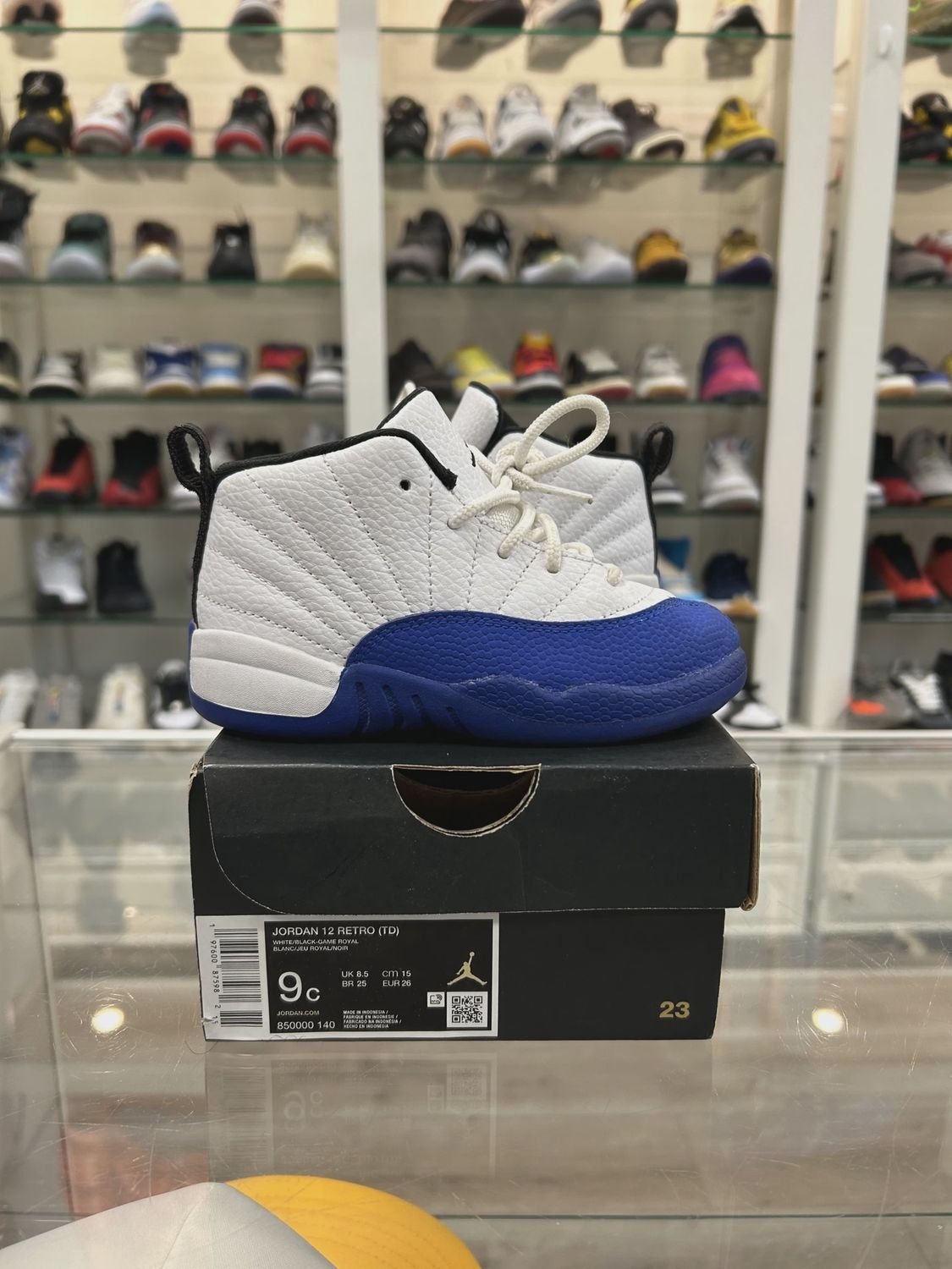 Air Jordan 12 Retro Blueberry (Toddler) • Pre-Owned [3733]
