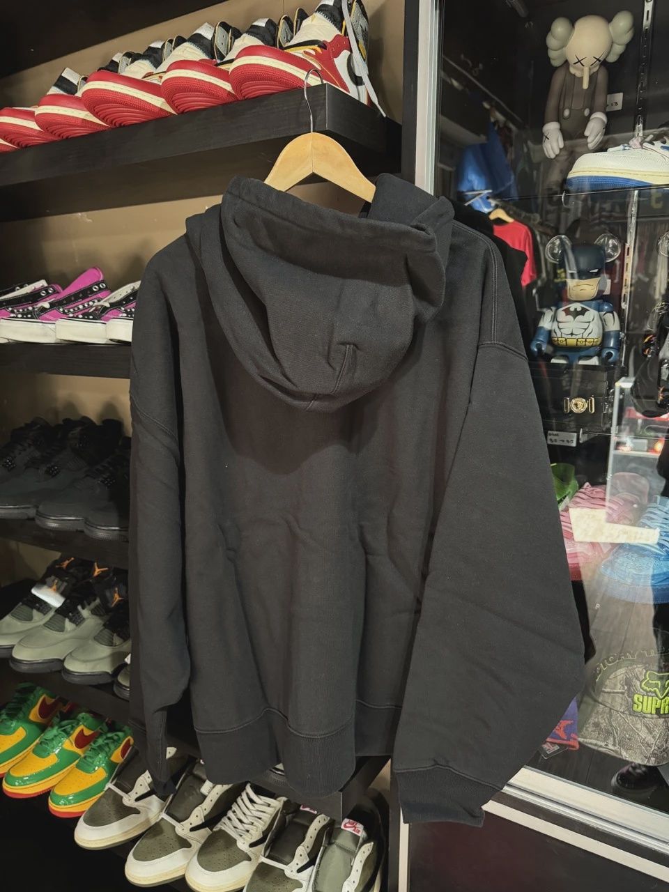 Stussy  x Nike Stone Washed Fleece Zip Hoodie (FW25) Black • Brand New [7967]