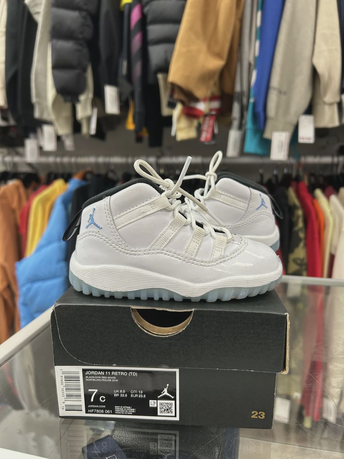 Air Jordan 11 Retro Legend Blue (2024) (Toddler) • Pre-Owned [1089]