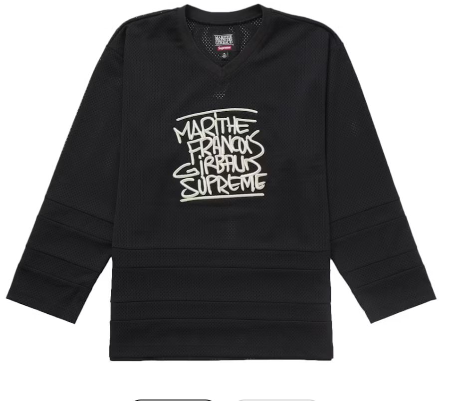 Supreme Marithé + François Girbaud Hockey Jersey - Pre-Owned Sz XL