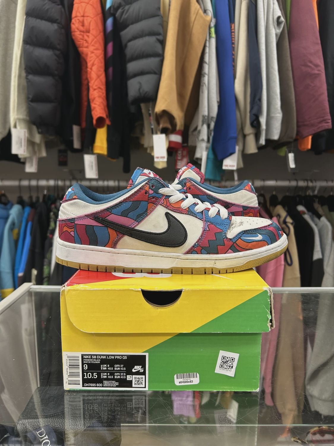 Nike SB Dunk Low Pro Parra Abstract Art (2021) • Pre-Owned [5227]