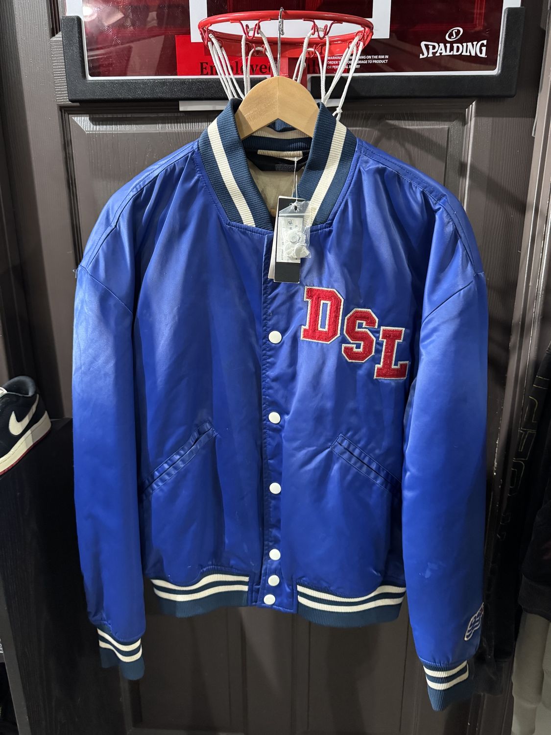 Diesel Mens Varsity Jacket Blue / M - Brand New [6654], Clothing Size: M, Product Condition: Brand New