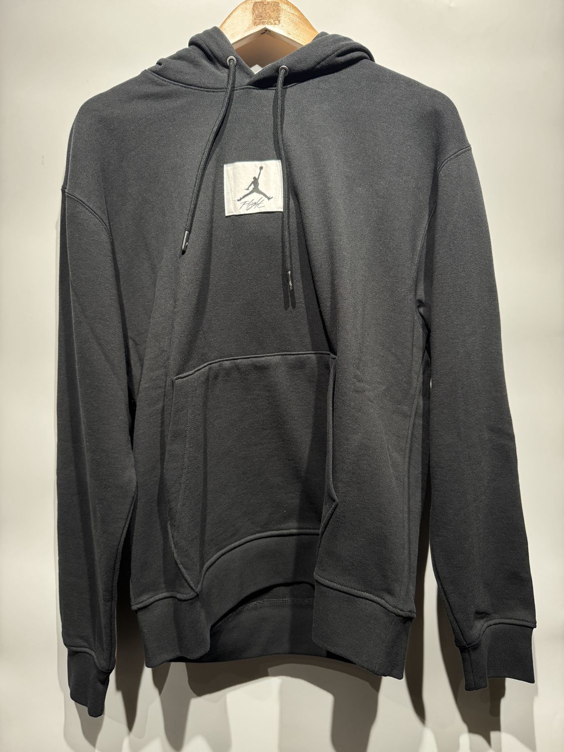 Jordan Flight Black Hoodie / M - Pre Owned [5510], Clothing Size: M, Product Condition: Pre-Owned