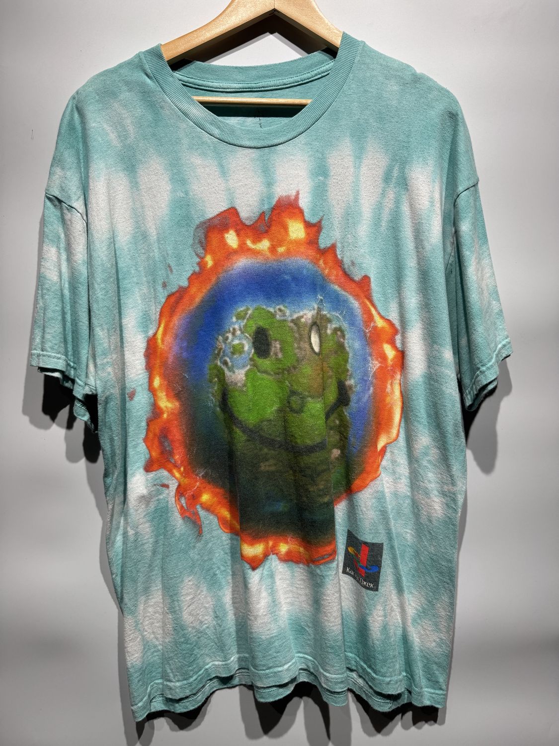 Travis Scott The Scotts World Tie Dye T-shirt Tie Dye / XL - Pre Owned [6461], Clothing Size: XL, Product Condition: Pre-Owned