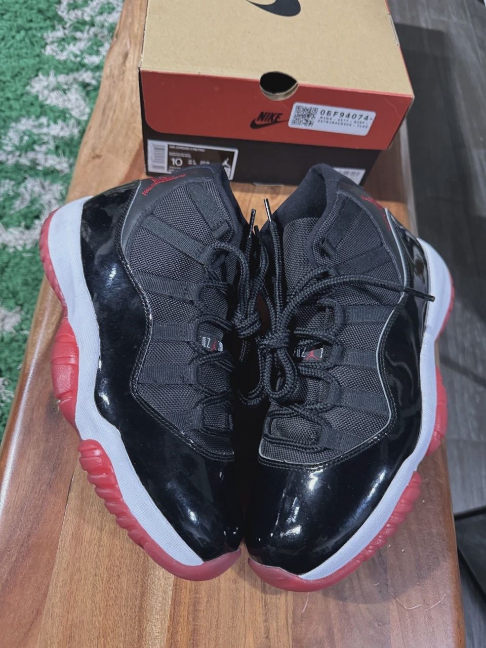 Air Jordan 11 Retro Playoffs Black Red (2019) • Pre-Owned [3644]