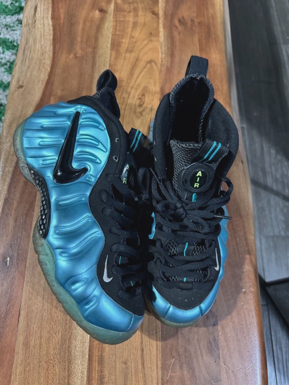Nike Air Foamposite Pro Electric Blue • Pre-Owned [3157]