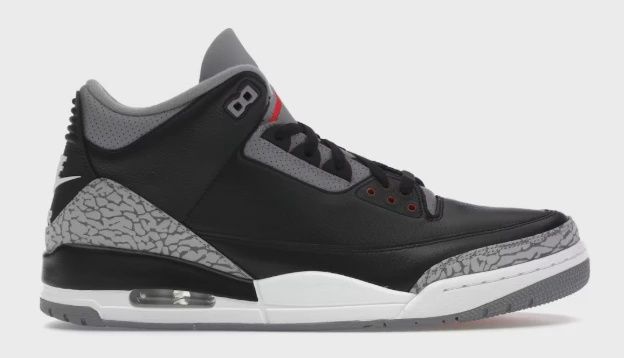 Air Jordan 3 Retro Original Black Cement (2024) • Brand New [7471]