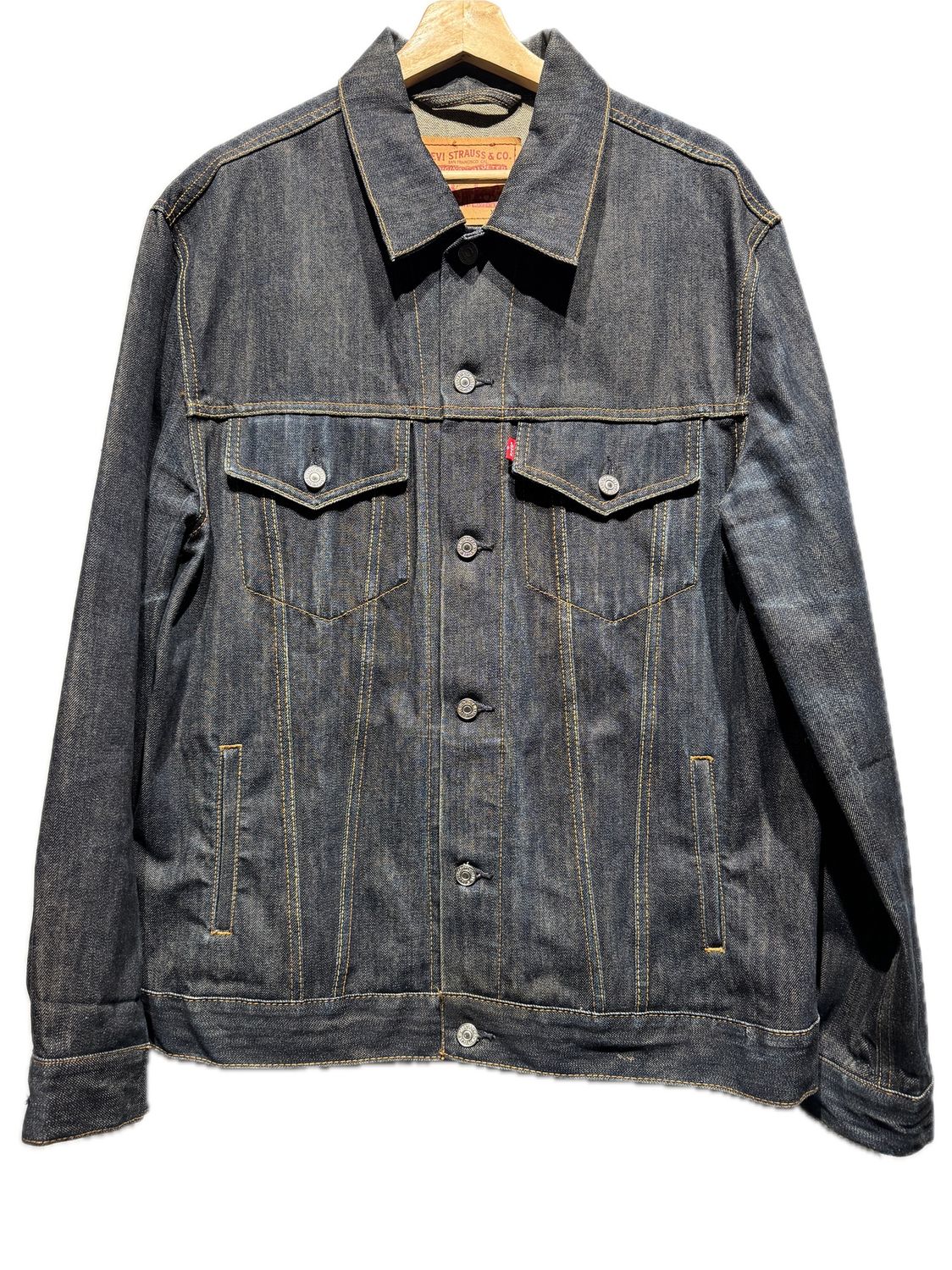 Levi Denim Jacket Dark Blue / XL - Pre Owned [8854], Clothing Size: XL, Product Condition: Pre-Owned