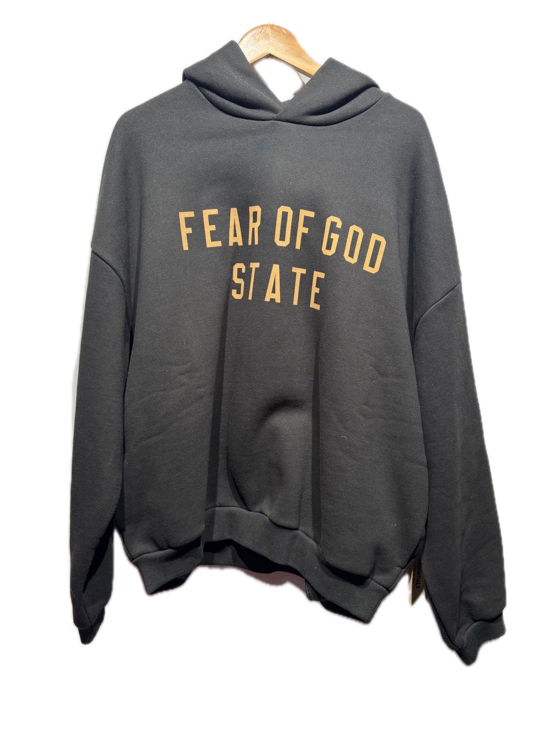Fear Of God State Black Hoodie / L - Brand New [0125], Clothing Size: L, Product Condition: Brand New