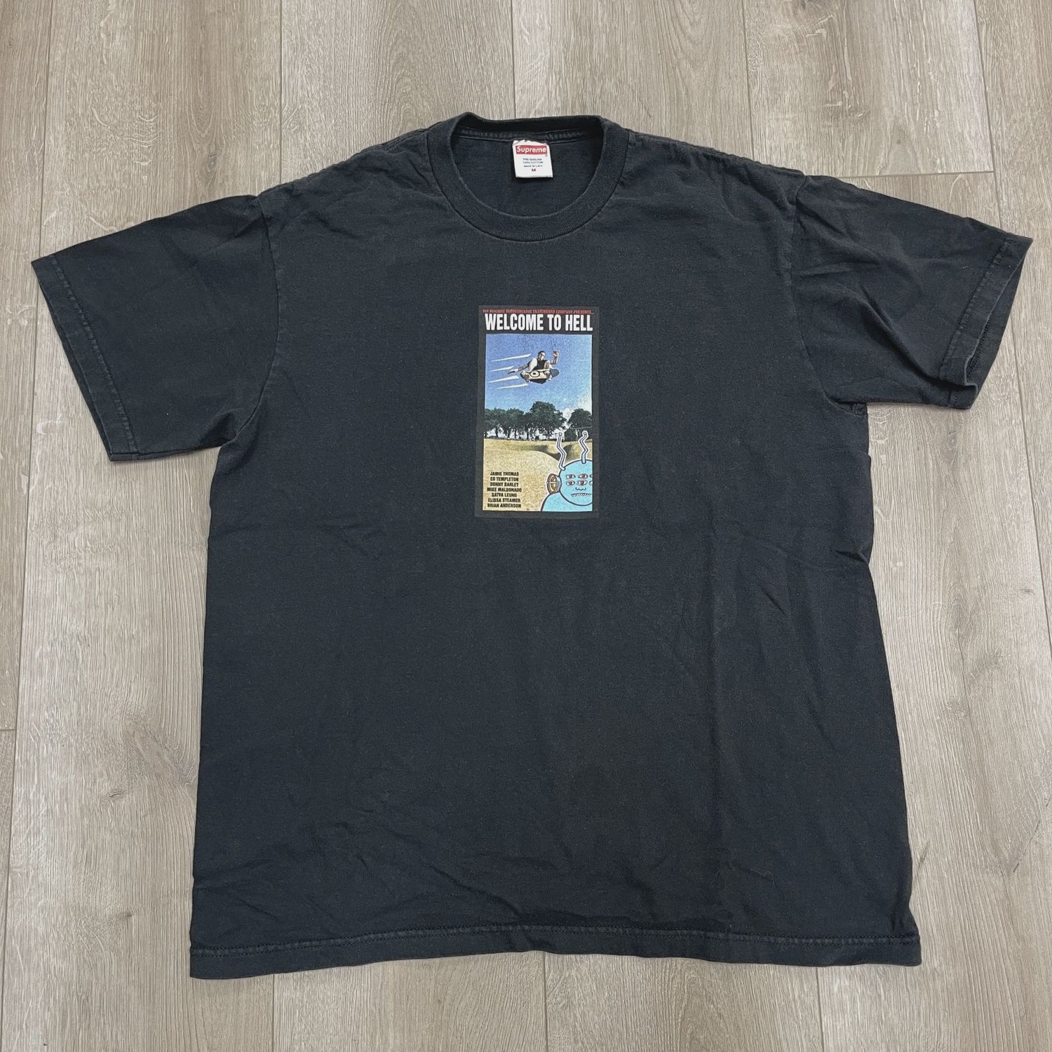 Supreme Toy Machine Welcome To Hell Tee • Pre-Owned [6867]