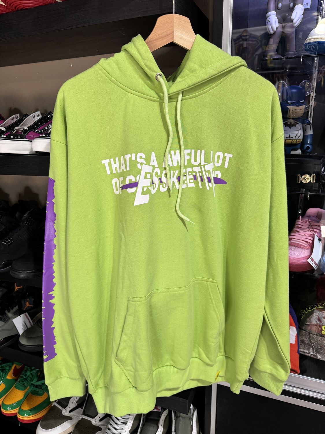 ALOCS Green Purple Hoodie / XL - Pre Owned [2348]